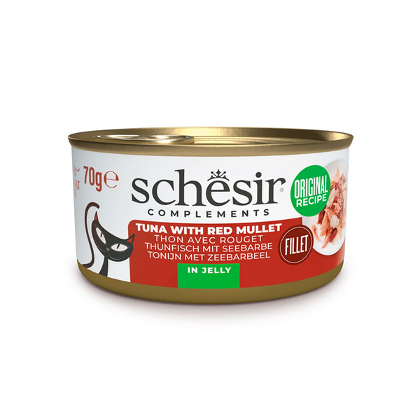 Schesir Cat Tuna With Red Mullet In Jelly