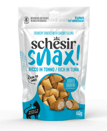 Schesir Crunchy Snax With Tuna Filling