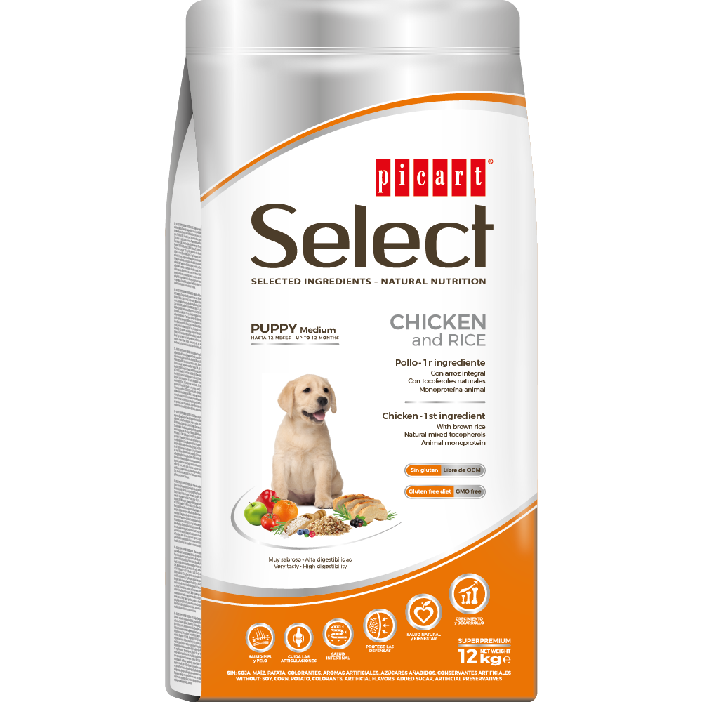 Select Puppy Medium Chicken And Rice Buy Picart Select at