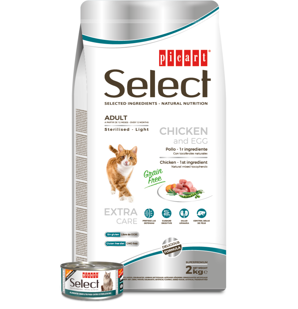 Picart  Select Cat Grain Free Sterilised Light