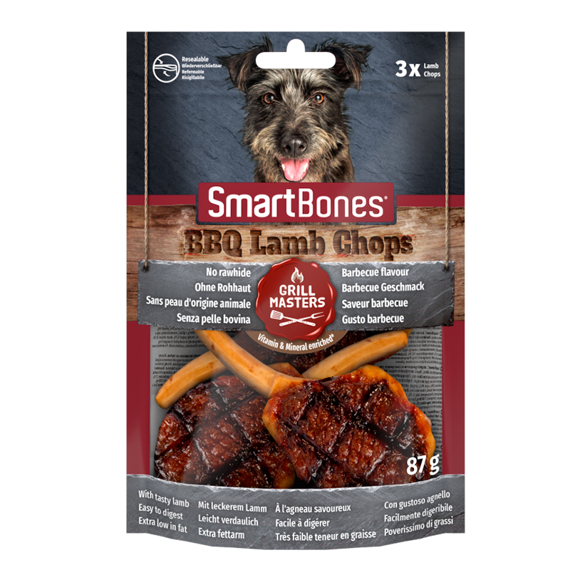 Smart Bones Bbq Lamb Chops 3 Units