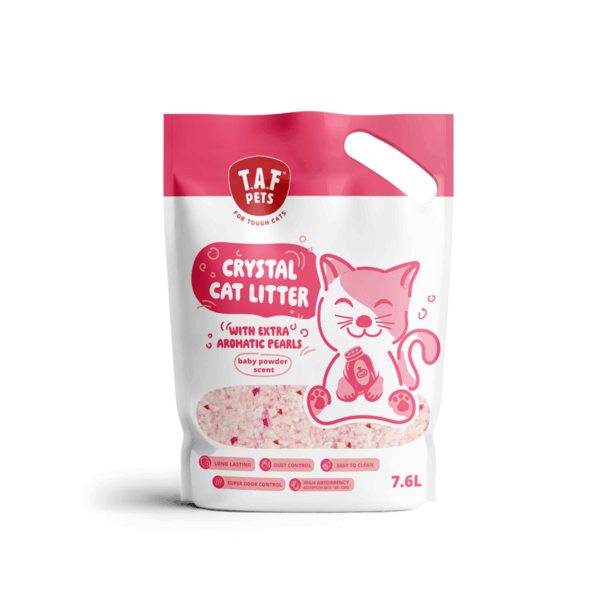 TAF Pets – Cat Litter Silica Baby Powder
