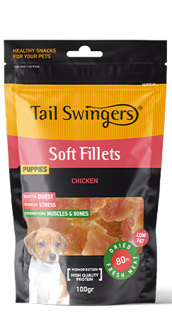 Tail Swingers Puppy Chicken Soft Fillets