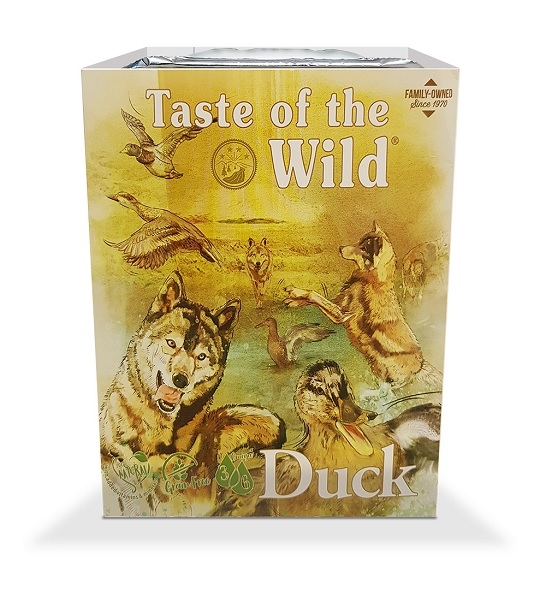Taste Of The Wild Duck With Fruits And Vegetables Tray