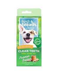 Tropiclean Fresh Breath Clean Teath Gel Peanut Butter