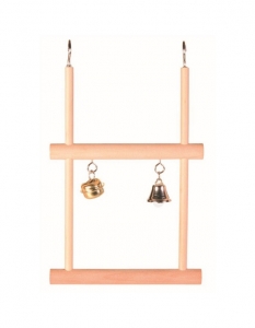 Nobby Double Swing With A Bell 12.5 X 20.5 Cm