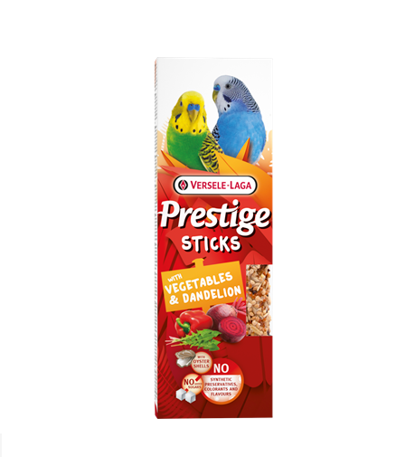 Versele Laga Prestige Sticks Parakeets With Vegetables And Dandelion 