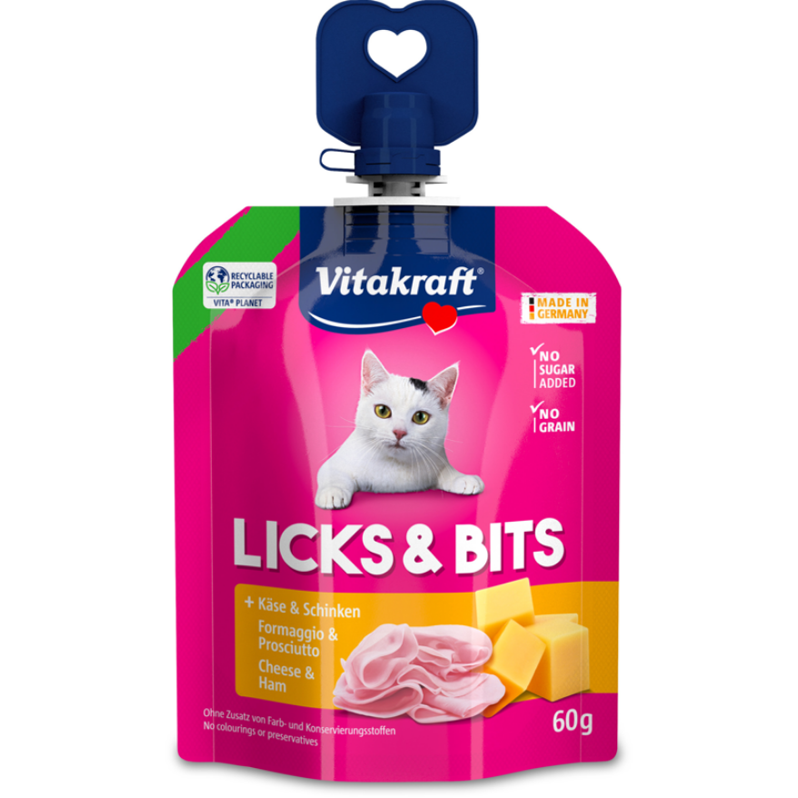 Vitakraft Licks and Bits Cheese and Ham
