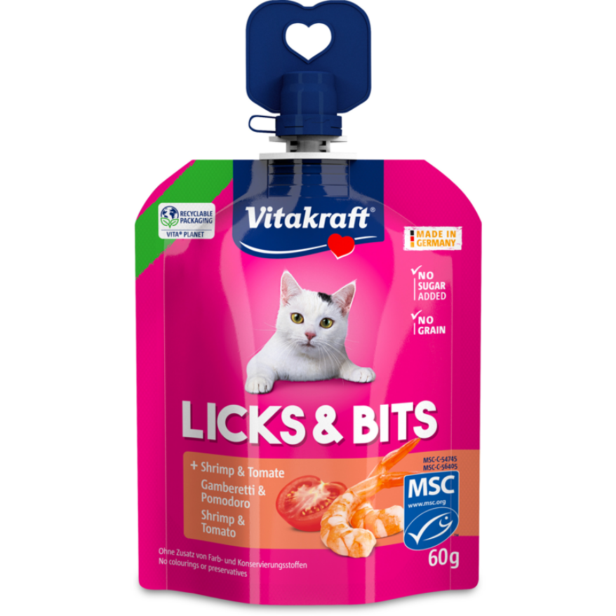 Vitakraft Licks and Bits Shrimp and Tomato