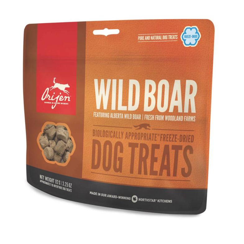 Orijen Dog Treats With Wild Boar 42.5gr Buy Dog Treats at PetFoodCyprus