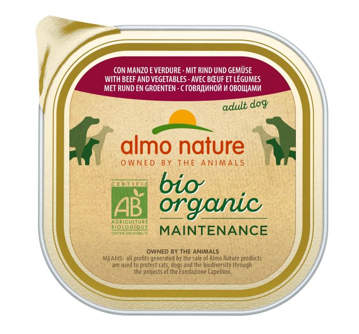 Almo Nature - Organic Beef & Vegetables