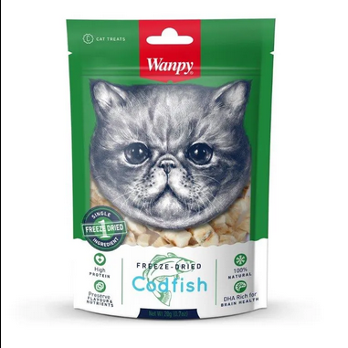 Wanpy Freeze Dried CodFish