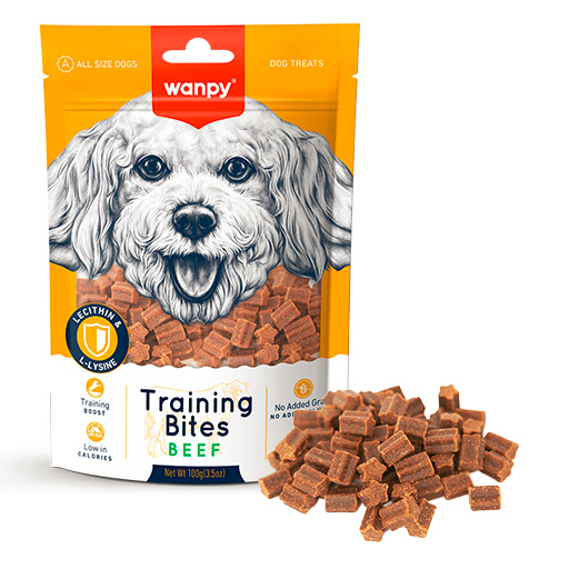 Wanpy Dog Training Bites Beef