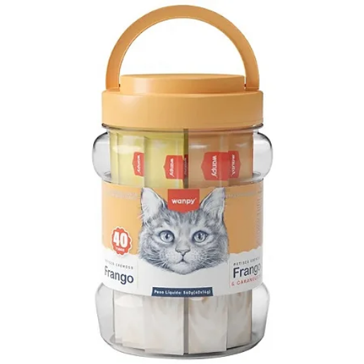 Wanpy Cat Creamy Lickables Mix of 2 Chiken Flavours