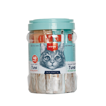 Wanpy Cat Creamy Lickables Mix Of 2 Tuna Flavors