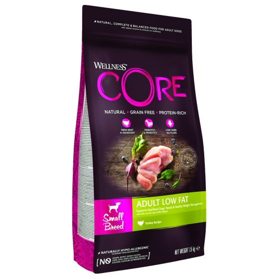 Wellness Core Dog Adult Small Low Fat