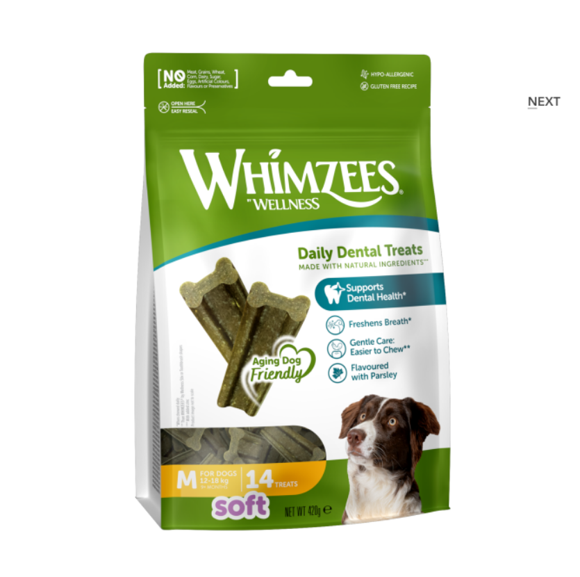 Whimzees Soft Chew Bags Medium