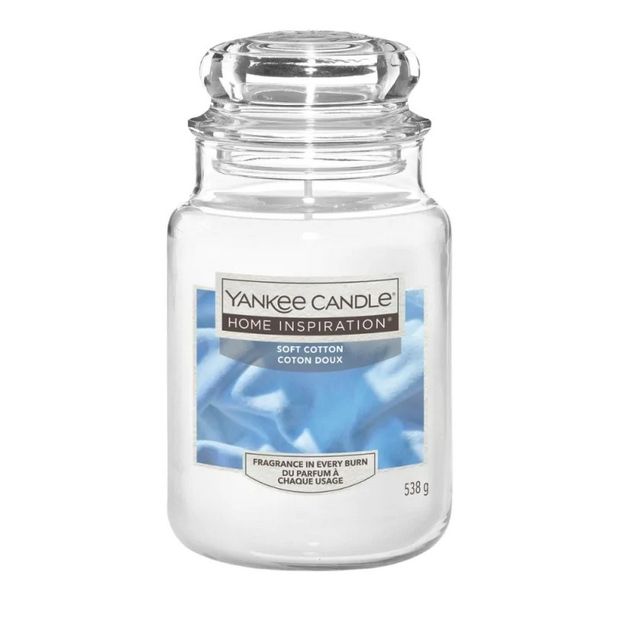 Yankee Soft Cotton Candle Jar