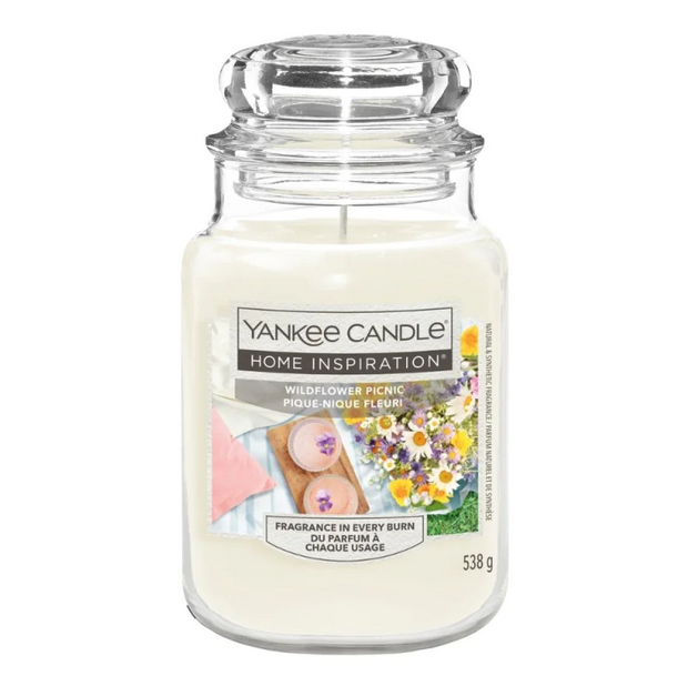 Yankee Wildflower Picnic Candle Jar