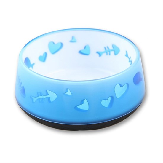 Cat Love Bowl Blue