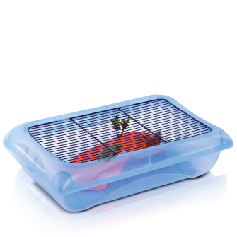 Imac Aquarium With Wire Cover For Turtle Ninfea 45.5X31X13.5Cm