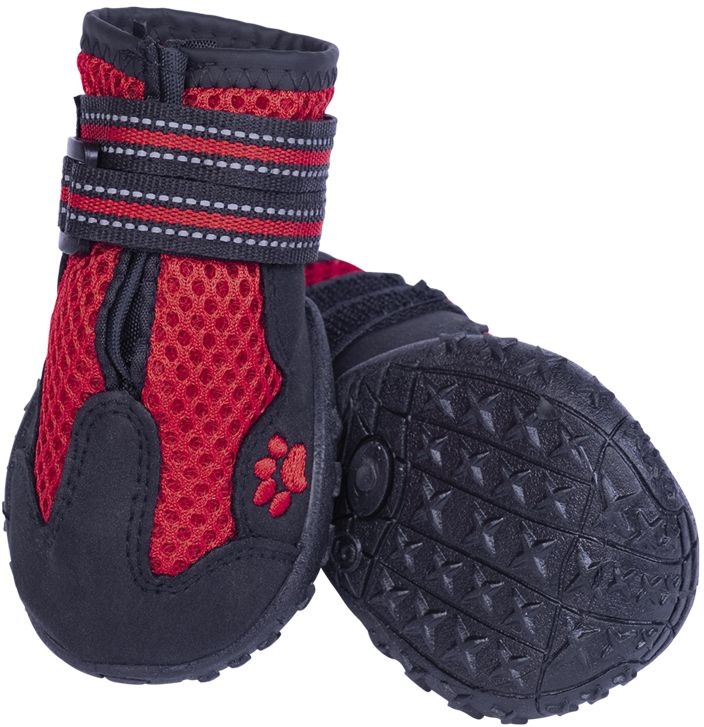 Nobby Dog Boot Runners Mesh Red 