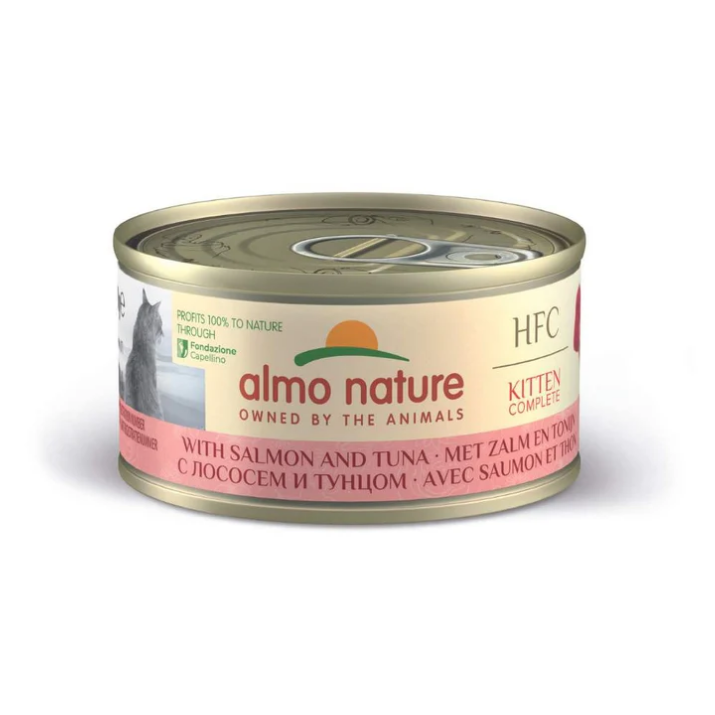 Almo Nature Kitten With Salmon And Tuna