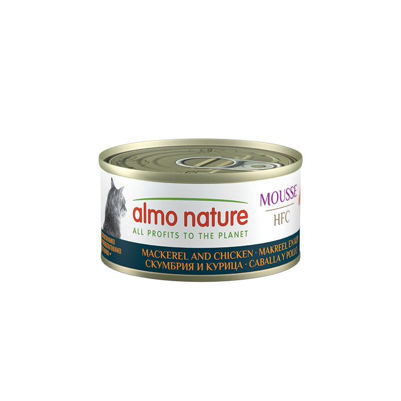 Almo Nature HFC Mousse With Mackerel and Chicken