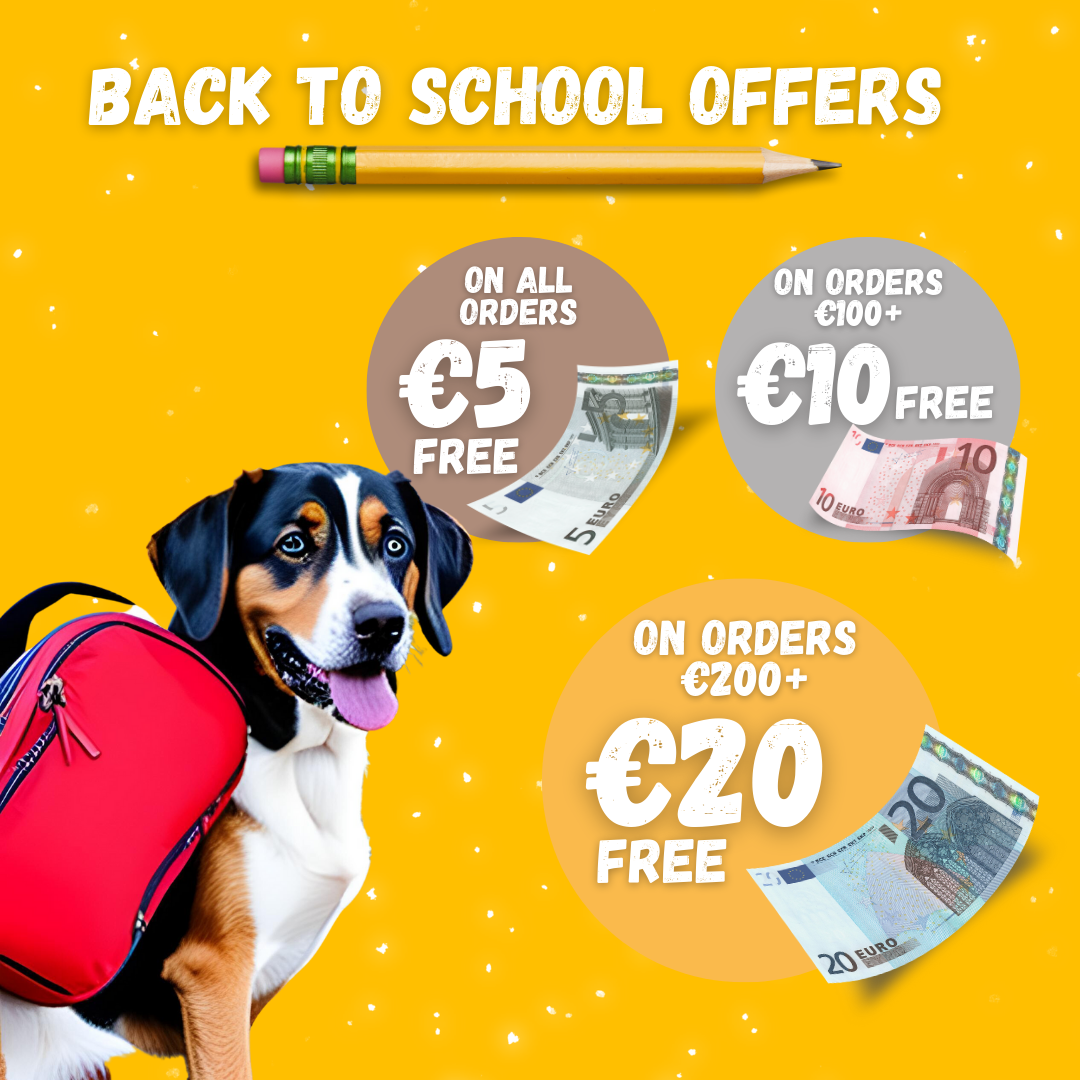 Pet Food Cyprus Extra Savings In our Back to School Offers!