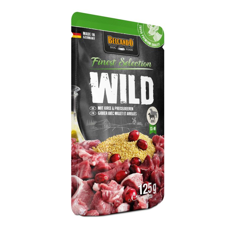 Belcando Finest Selection Pouch Venison With Millet & Lingonberries