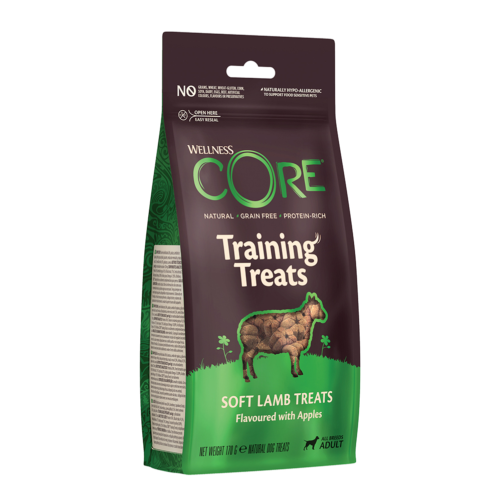Wellness Core Training Sof Lamb Dog Treats Flavoured With Apples