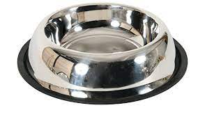 Zolux Stainless Steel Non Slip Dog Bowl