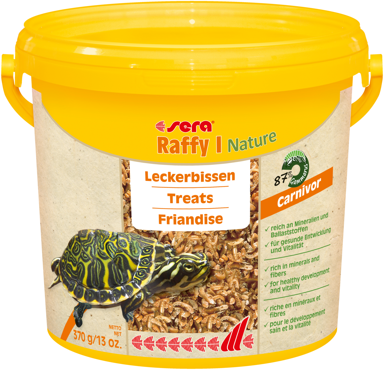 Sera Raffy Fried Gammarus