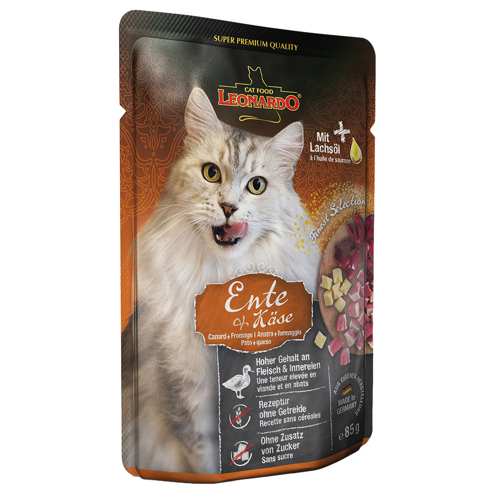 Leonardo Duck And Cheese Adult Cat Pouch