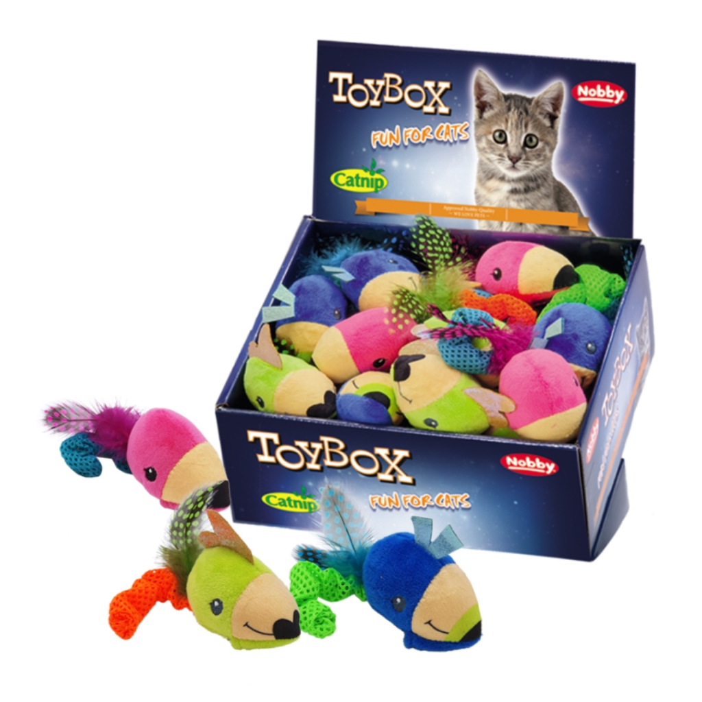 Nobby Plush Mice With Catnip