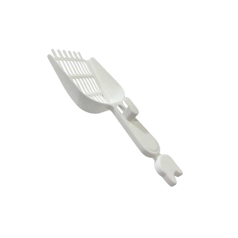 Pet Interest Scoop With Teeth White
