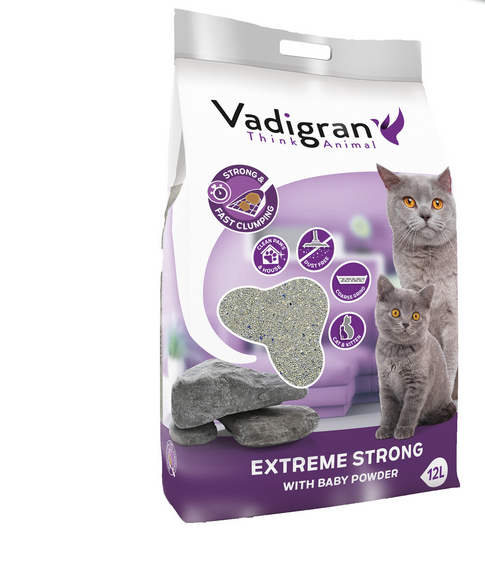 Vadigran Cat Litter Bentonite Extreme Strong