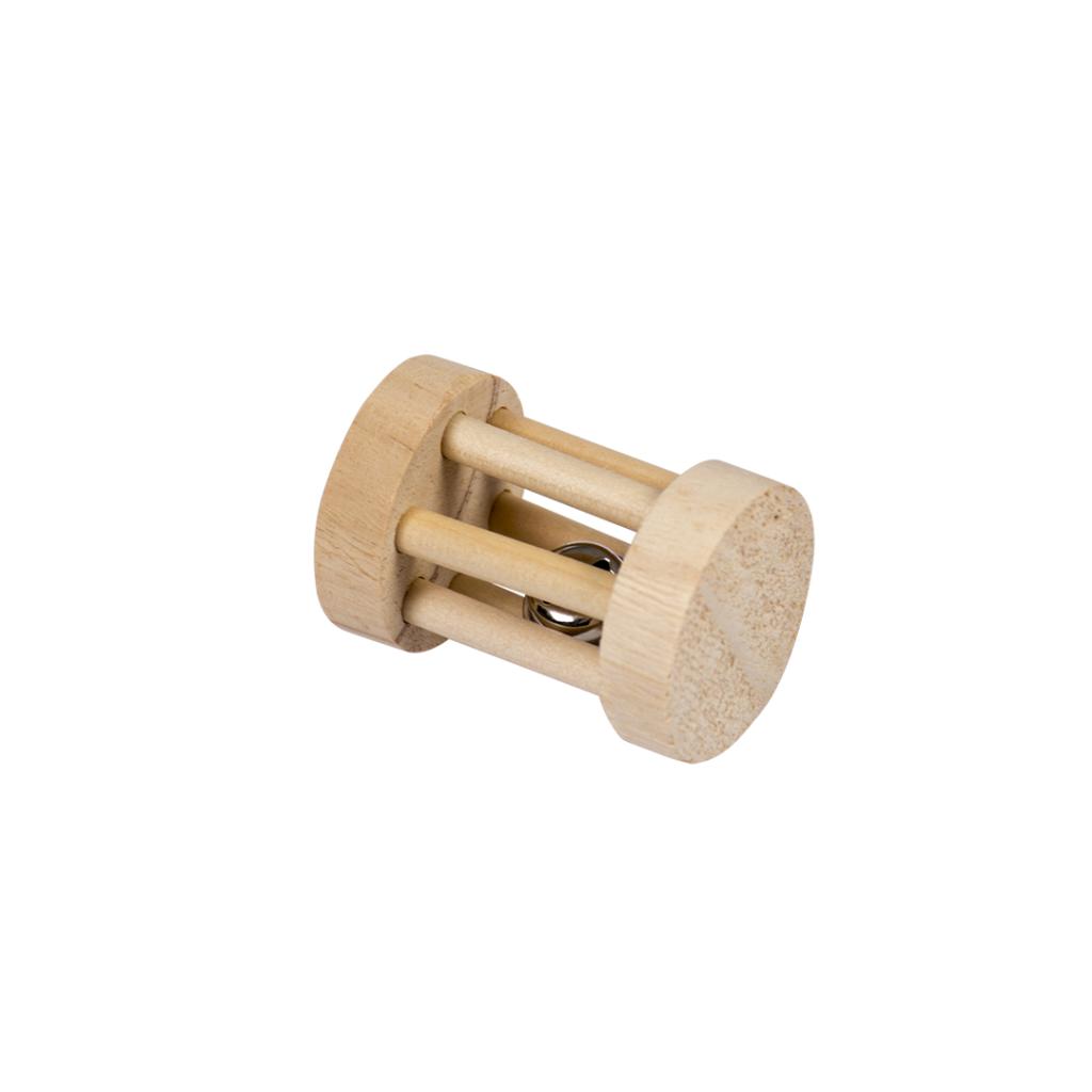 Wooden Play Roll With Bell