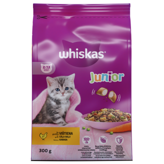 Whiskas Junior Dry Food With Chicken