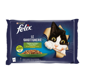 Purina One Felix Beef, Chicken, Carrots And Tomato Multipack