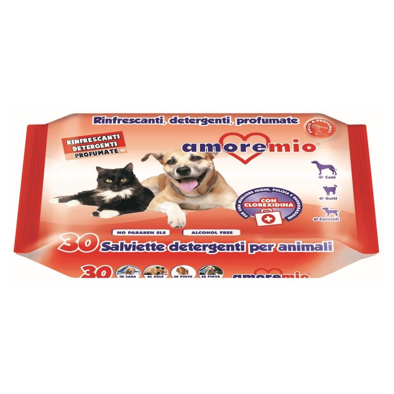 Amoremio Pocket Pet Wipes 