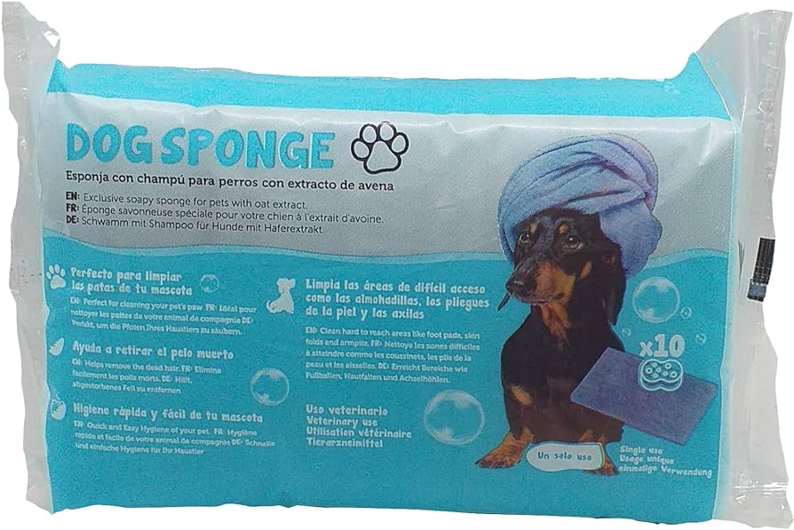 Sponge For Pets With Oat Extract