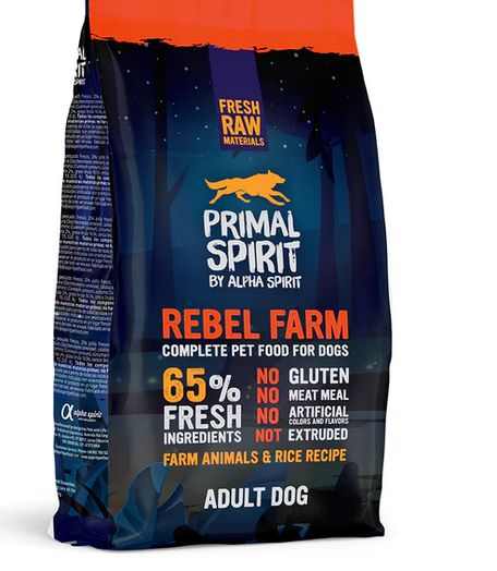 Primal Spirit Rebel Farm Chicken With Fish Adult Dog Dry Food