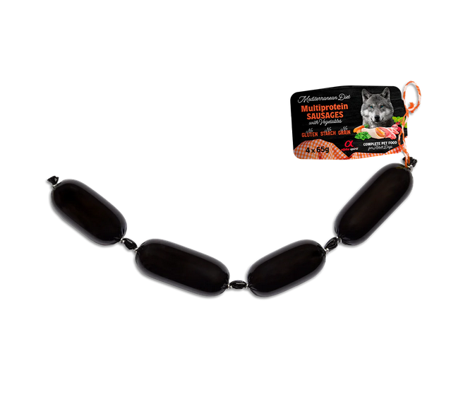 Alpha Spirit Mediterranean Multiprotein Sausages