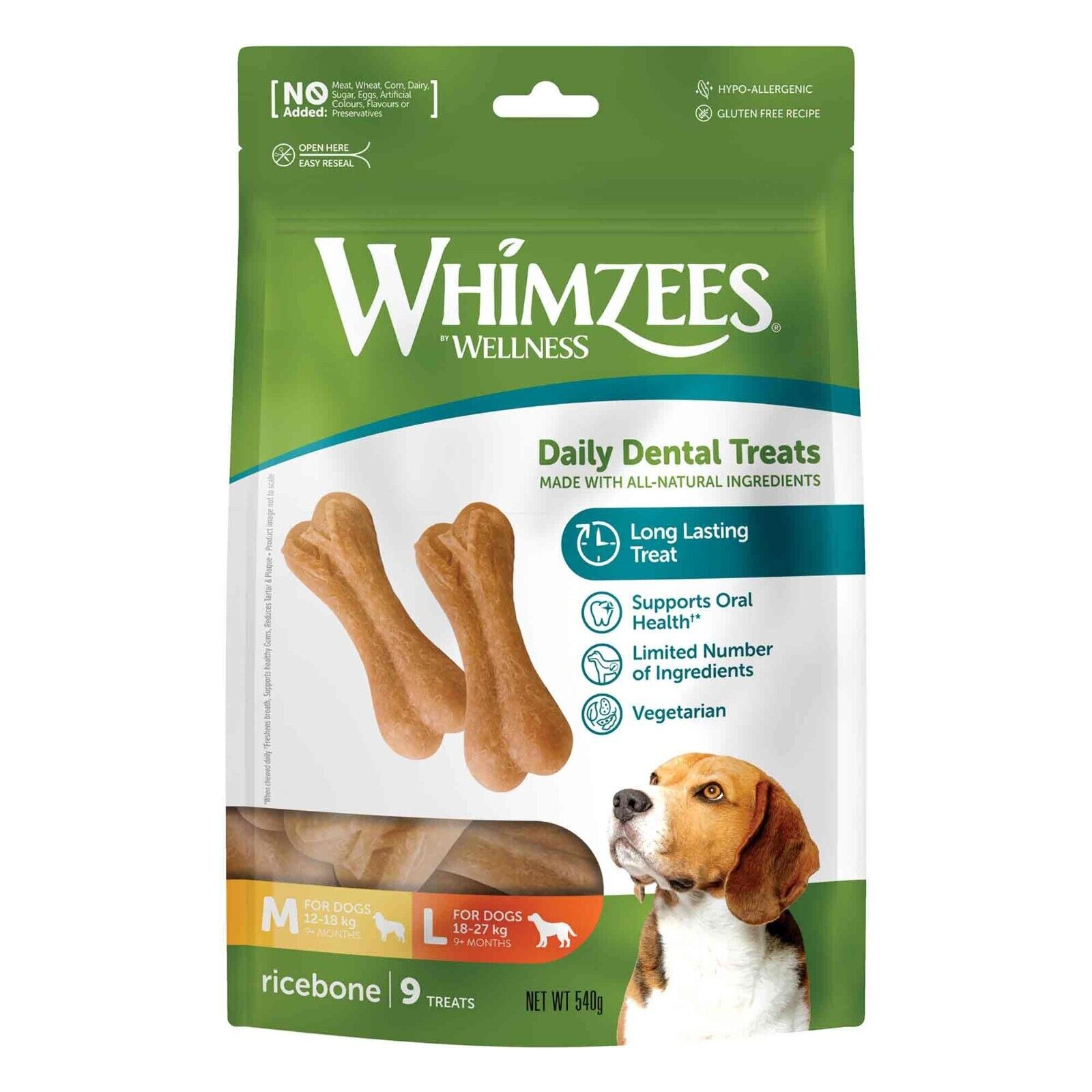 Whimzi Whimzees Value Bag Ricebone
