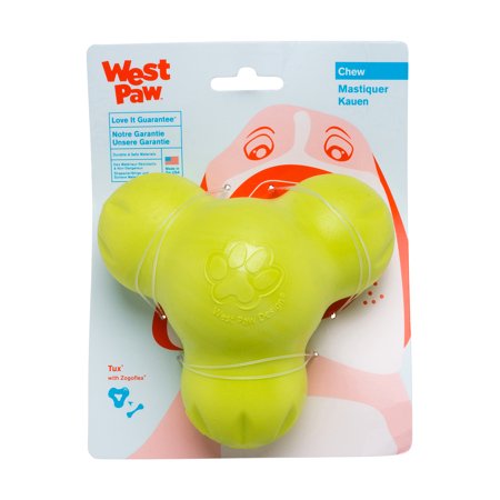 West Paw Zogoflex Tux  Dog Toy Green