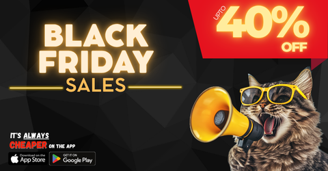 Black Friday Banner 40% OFF Up to!