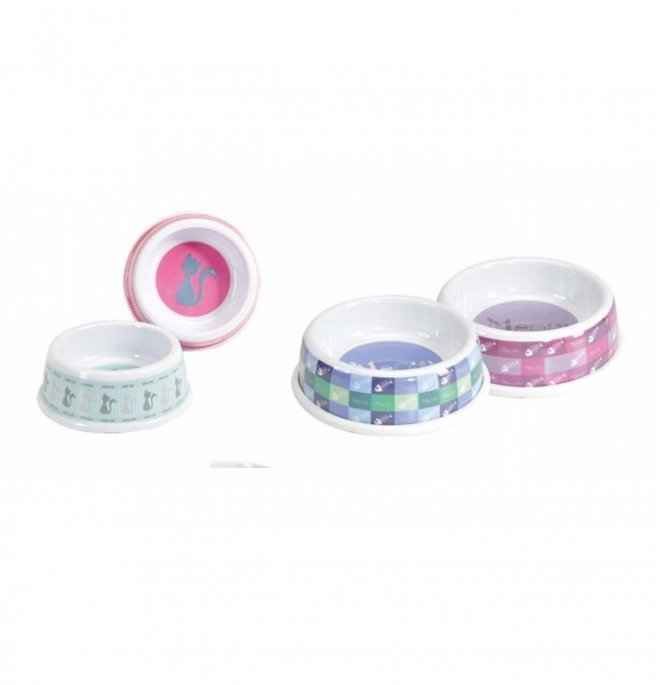 Meow Cat Bowls 190x55mm