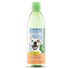 Tropiclean Dog Oral Care With Water Additive For Skin  Coat