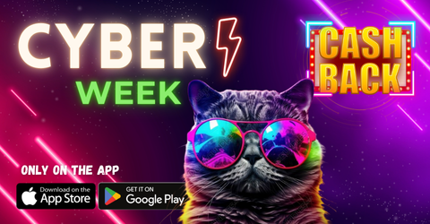 Cyber Week - Money Back in the App!